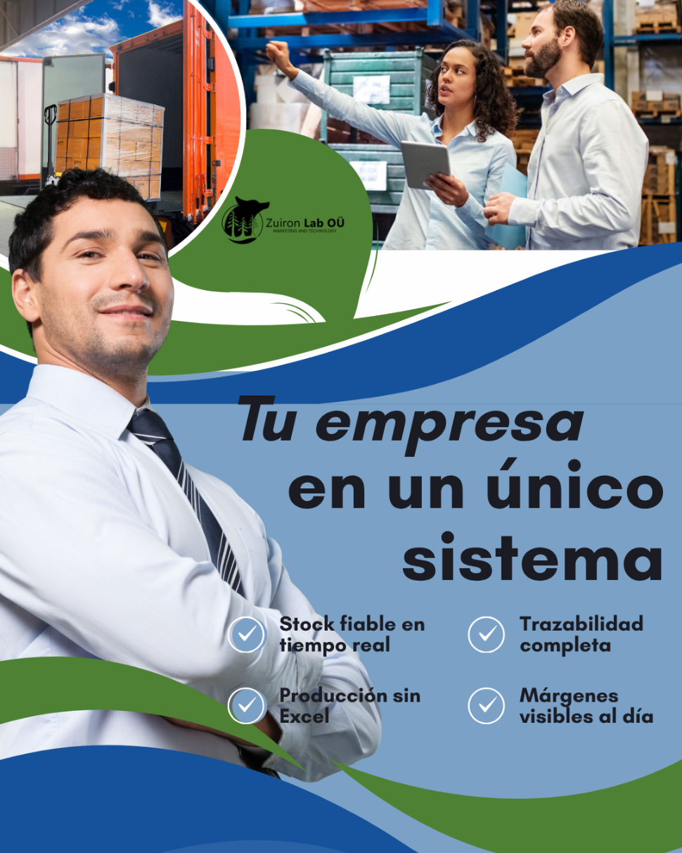 Gestión de inventario y almacén con Odoo