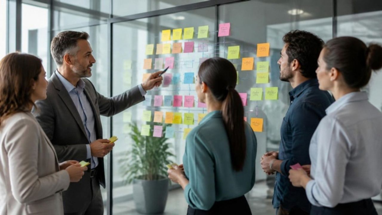 Taller de mapa de procesos con el equipo de la empresa